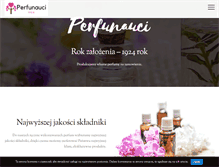 Tablet Screenshot of perfunauci.pl